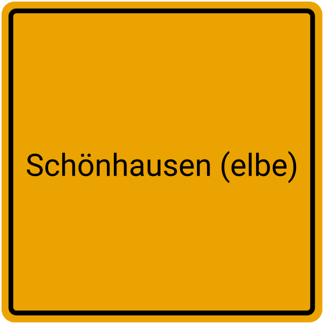 Meldebestätigung Schönhausen (Elbe)